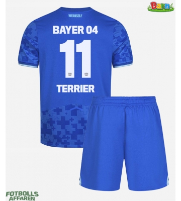 Bayer Leverkusen Martin Terrier #11 Tredjeställ Barn 2025-26 Kortärmad (+ Korta byxor)